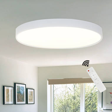 Perspections LED Deckenleuchte 2-flammig 35W & Moderne Quadratsiches Design Bewertungen Dimmbar