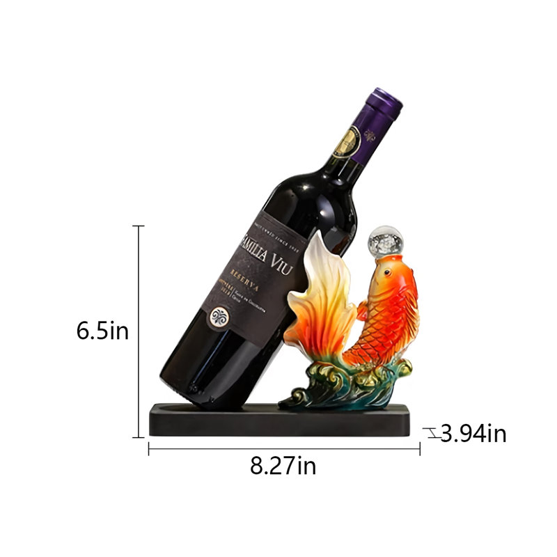 Decorative Wine Cork Holder, Orange