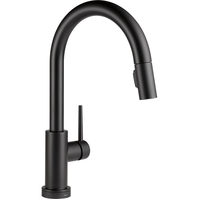 Robinet de cuisine Trinsic Matte Black Touch, Noir mat