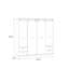 Anamile Manufactured Wood Wardrobe