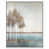 White Floater Framed