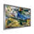 Impression argent sur toile encadrée