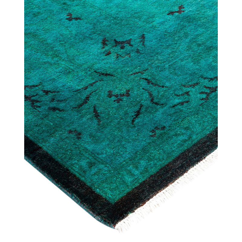 Kiyondrea One-of-a-Kind 6' 2" X 8' 10" Hand Knotted Area Rug