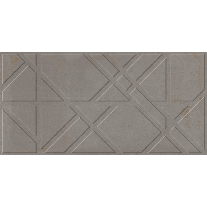 Mirage 18" x 36" Porcelain Tile, Gray