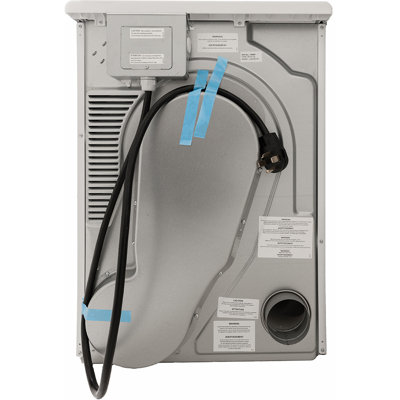 24" Heat Pump Dryer, 4.2 cu ft, 19.8 lbs Load Capacity, White