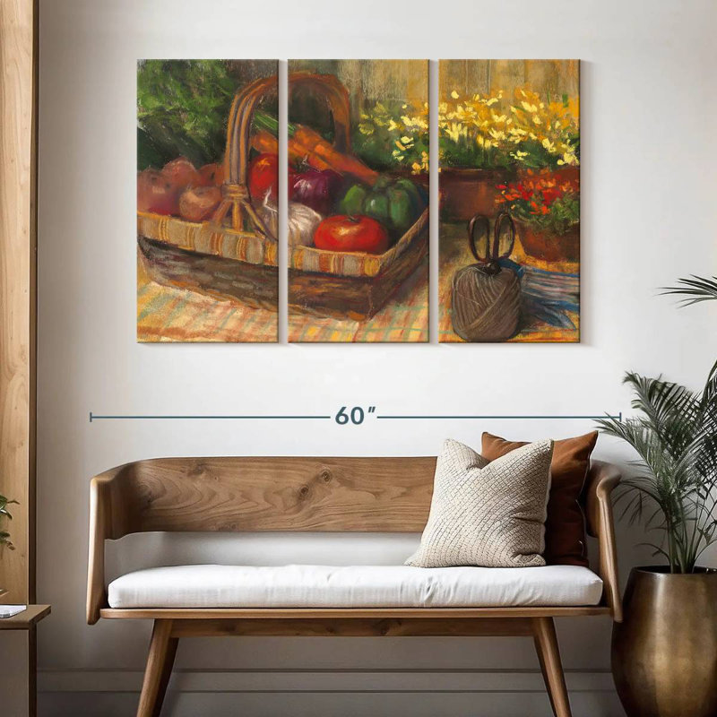 Yarlin Summer Produce, 32" H x 50" W