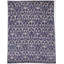 Rumi Hand-Knotted Silk Midnight Rug