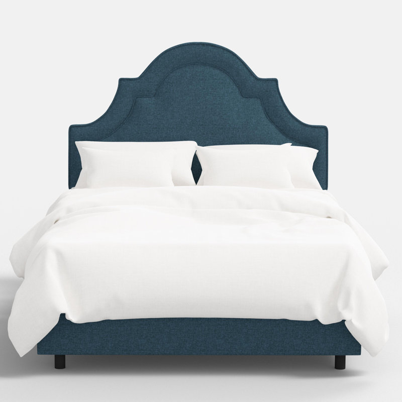 Lit Belmont, Grand lit, Bleu marine Zuma