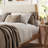 Juno Solid Wood Upholstered Headboard Bed Frame-1372511141