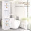 Armoire de rangement mince pour salle de bain