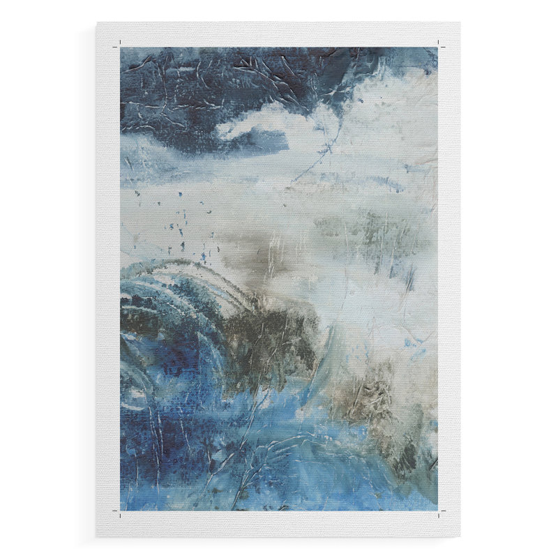 Coastal Seas I - Impression sur toile seulement - NON-CADRE, H 36 po x l 24 po