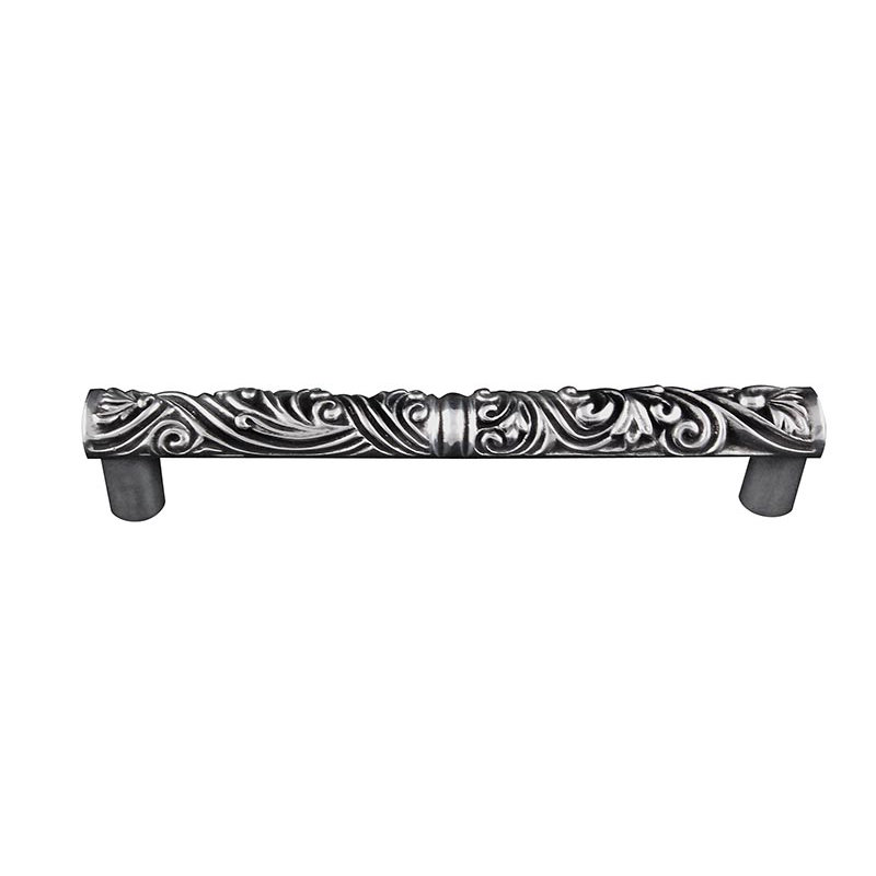 Liscio Appliance Pull, 2" H x 13.5" W x 1" D, Antique Silver