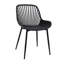 Chaise d'extérieur Adairsville noire-1062042418