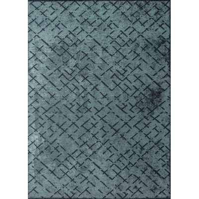 Tapis bleu / noir Rapture