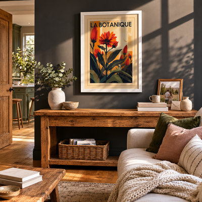 La Botanique Art Deco - Framed Print