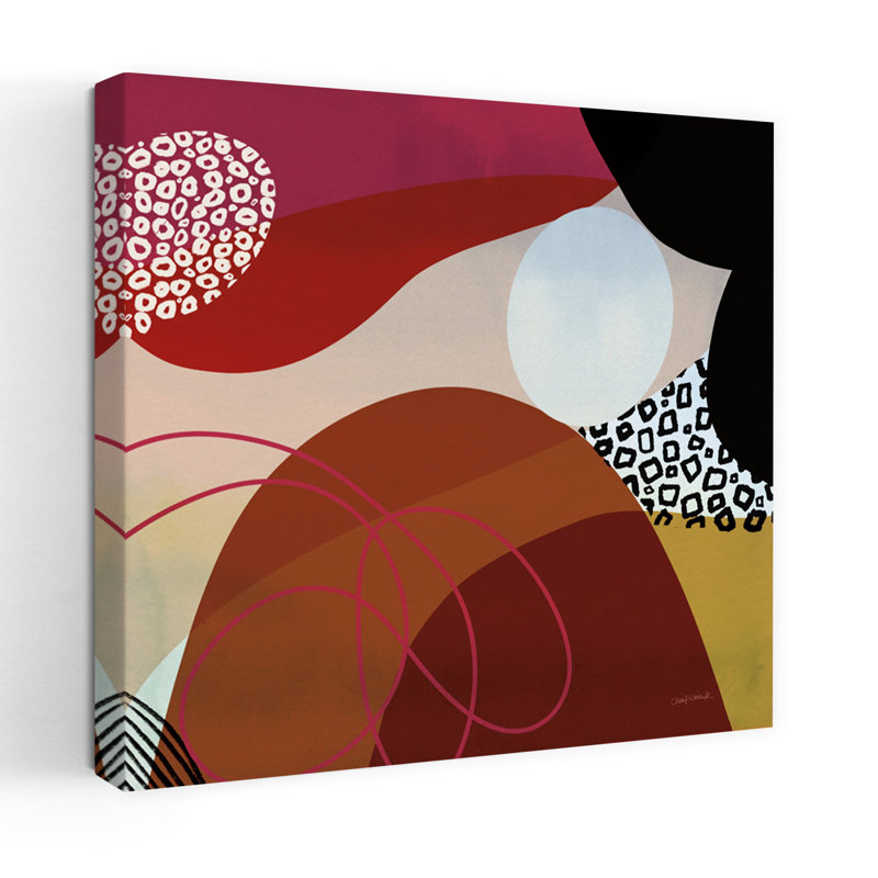 Variété VI, art contemporain moderne abstrait, H 18 po x l 18 po