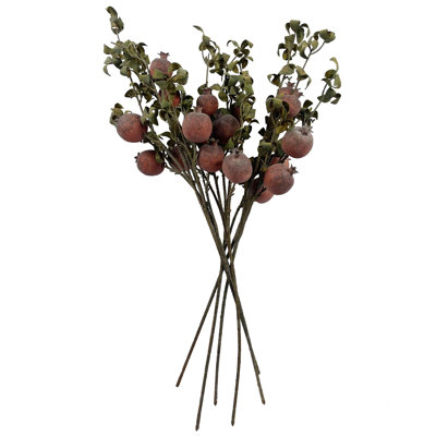 Leaf Design Artificial Flowers 75 cm H Faux Plant