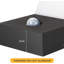 Applique murale d'extérieur moderne à DEL avec capteur de mouvement - plage de luminosité et de détection réglable, imperméable IP54, lanterne noire en aluminium pour porche, garage, allée-2063020053-2063020042