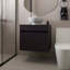 Meuble-lavabo avec 2 portes Wengue-117825086