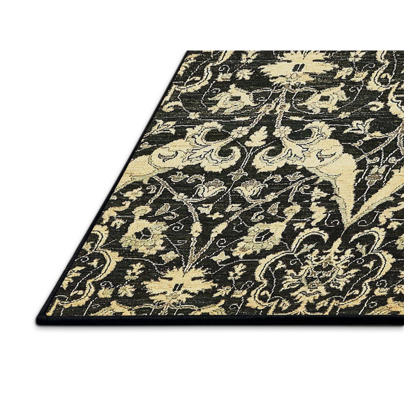 Tapis décoratif multicolore à motif abstrait, Rectangle 8 pi x 10 pi