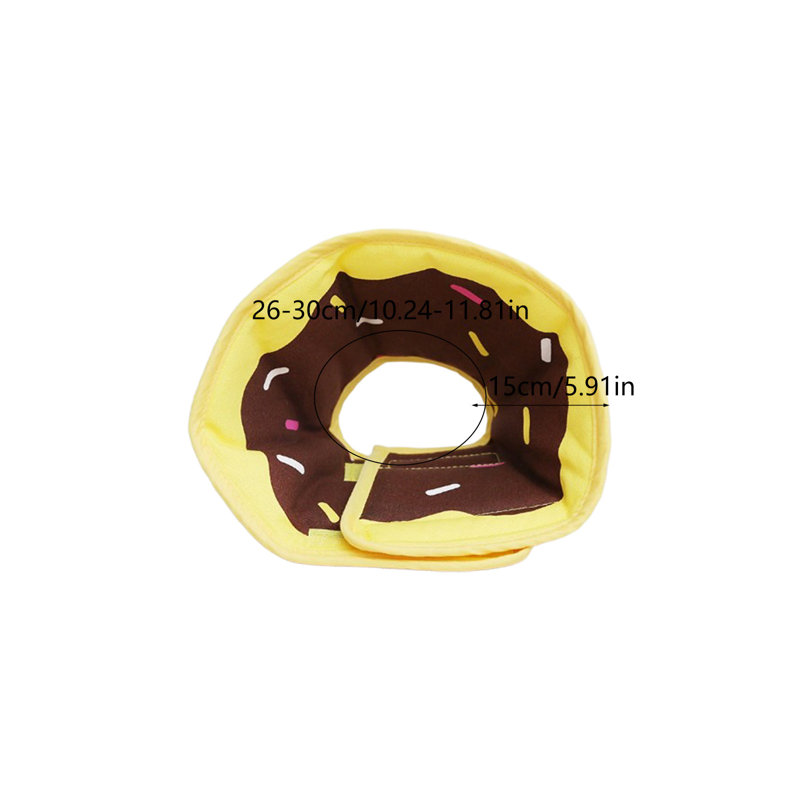 Col élisabéthain en maille respirante, taille M, jaune, YEM