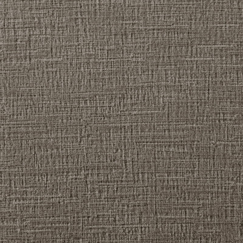 Chiu Chenille Fabric Upholstered Trundle Bed, Taupe Chenille Fabric