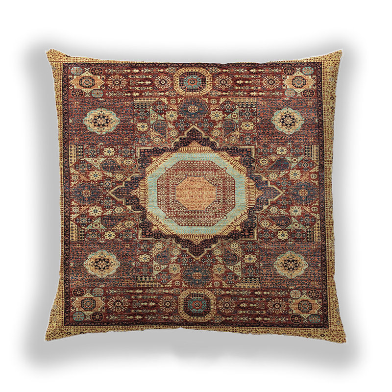 Abstract Reversible Pillow Cover, Microsuede
