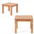 Temecula Acacia Wood Side Table-756841506