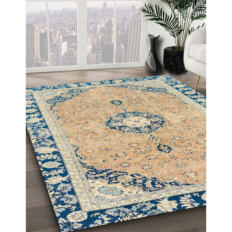 Abstract Indoor Rug, Rectangle 7' x 10'