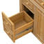 Ensemble de meuble-lavabo simple moderne 36 "avec large armoire de rangement
