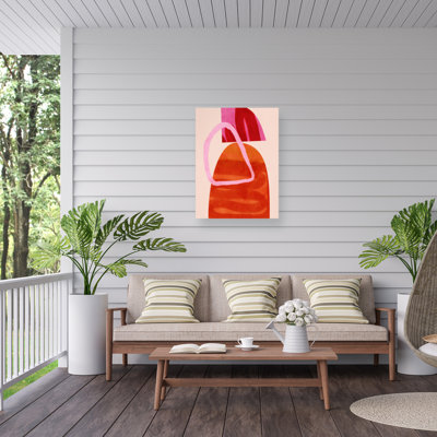 Ana Rut Bre Painted Lines Kopie Outdoor  Canvas