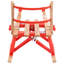Bannerman Folding Snow Sledge with Backrest