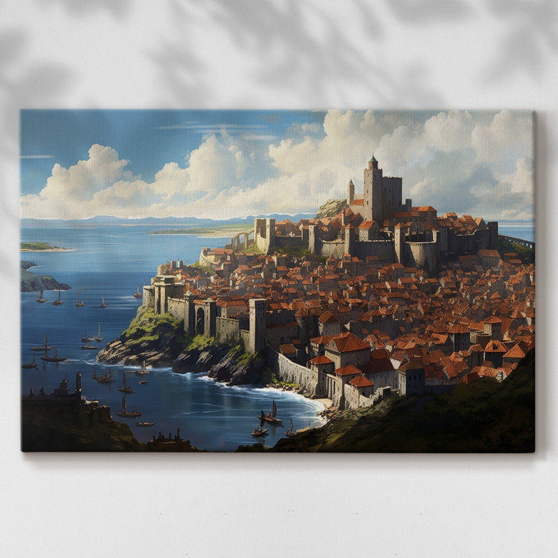 Série paysage - Lxxix - Cavas enveloppés de galerie, 12 x 18