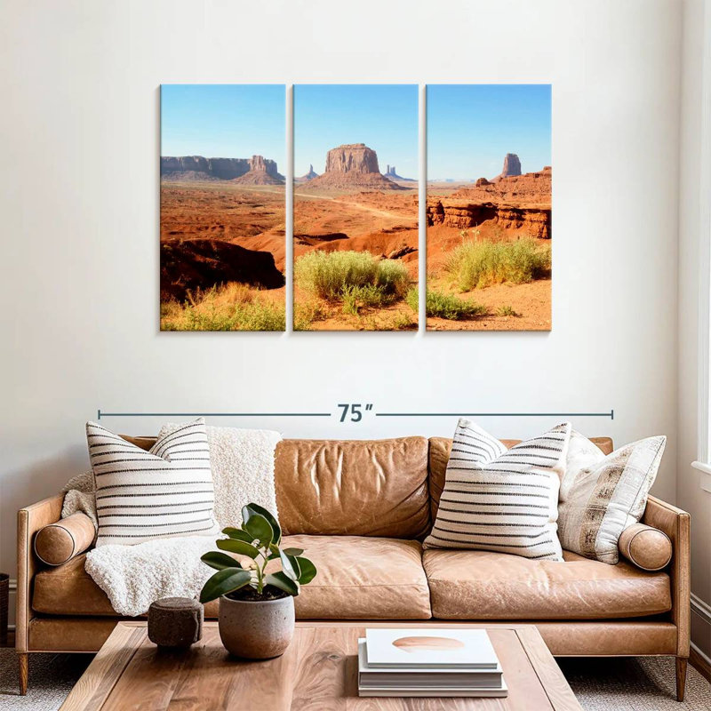 Alvord American West Awesome Monument Valley, 36" H x 57" W
