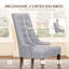 51cm H Tufted Fabric Upholstered Side Chair-122898911