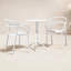 Ensemble bistro pour 2 personnes avec chaises ouvertes empilables 24 po Farrah-87531766
