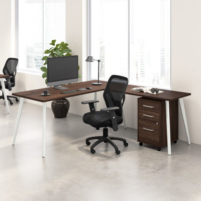 Bush Business Furniture Vista 3 Drawer Mobile File Cabinet