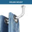 Westmont Extendable Adjustable Single Blackout Curtain Pole/ Rod with Finials, Hooks, Rings-1713708051-1713807213