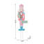 36"H Metal Christmas Pink Nutcracker Yard Stake(KD)
