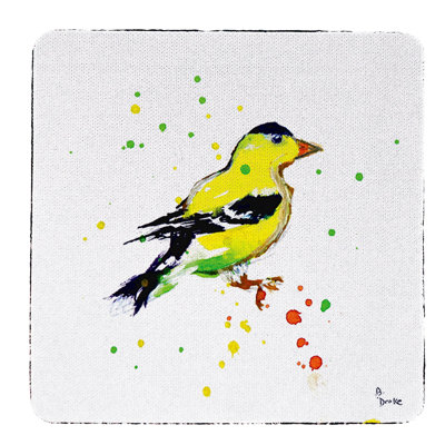 Sous-verre goldfinch Barr