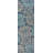 Hagy Modern Floral Textured Weave Navy/Aqua Indoor/Outdoor Rug-1978339010