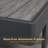 Adjustable Height 55" X 31" Outdoor Dining Table