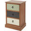 42cm W Solid Wood Bedside Table