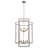2-Tiers Large 10- Light Dimmable Farmhouse Lantern Square/Rectangle Chandelier-602201947-585117003