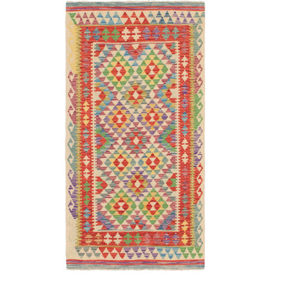 Hertfordshire One-of-a-Kind 3'3" X 6'6" New Age Runner Wool Area Rug in