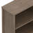 Ela 30"W Solid Wood 3 Shelf Bookcase with Adjustable Shelves and Cabinet with Shaker-Style Doors