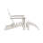 Leighton Plastic/Resin Folding Adirondack Chair with Ottoman-1702477658