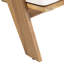  Ensemble de 2 fauteuils club d'extérieur en bois d'acacia avec coussins, finition teck et coussins beiges