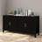 U-Style Accent Storage Cabinet, Sideboard Wooden Cabinet With Metal Handles, Ideal For Hallway, Entryway, Living Room, Versatile Furniture For Home Organization-928302765-905986077
