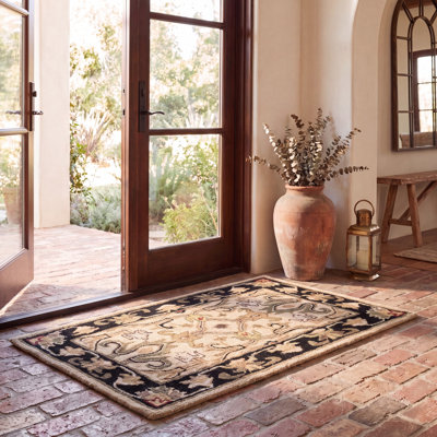 Balthrop Hand Tufted Wool Oriental Rug
